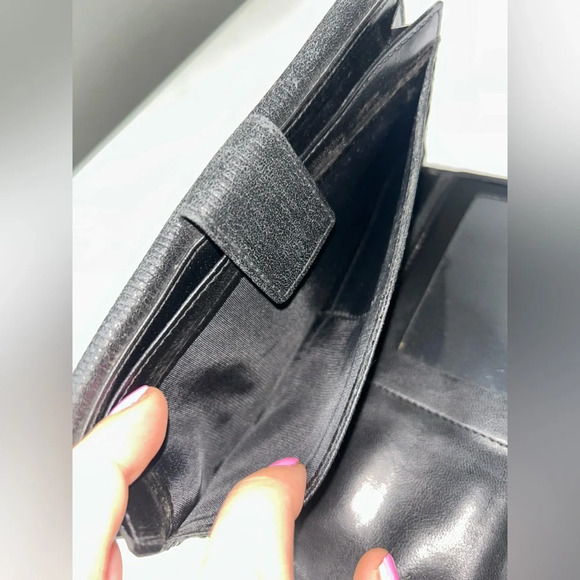 Givenchy Black Leather Envelope Wallet - Picture 11 of 16